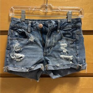 American Eagle Distressed Denim Women Shorts